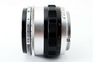 Rare EXC,  5 Asahi Pentax Takumar 58mm f/2 Lens for M42 Mount from JAPAN 8