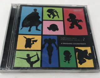 Rare Smash Bros For Nintendo 3ds Wii U A Smashing Soundtrack Cd