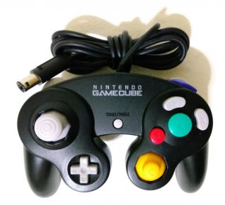 Oem Official Nintendo Gamecube Black Controller Very Rare