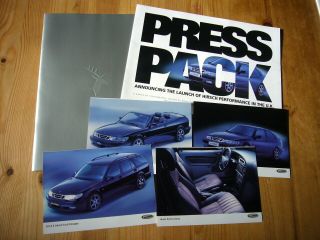 Saab: Press Kit For Hirsch Troll Tuned Range,  2000,  Rare