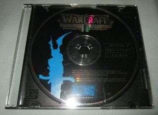 Warcraft 2 Tides Of Darkness Pc Computer Cd Blizzard Video Game (disc Only) Rare
