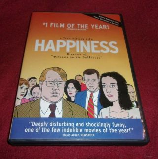 Happiness Rare Oop Dvd Todd Solondz,  Jane Adams,  Lara Flynn Boyle,  Dylan Baker