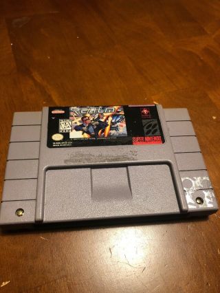Realm Nintendo Snes Authentic Tested/works Rare