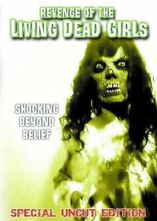Revenge Of The Living Dead Girls (dvd) Rare Oop Cult Gore French Horror Shp