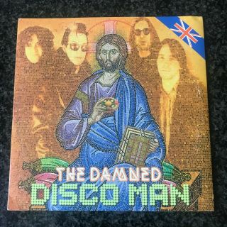 The Damned Disco Man 7 " 2004 Nm/nm Rare Punk Sex Pistols,  Ramones