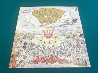 Green Day Dookie Poster 2 - Sided Flat Square 1994 Promo 12x12 Rare