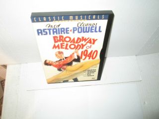 Broadway Melody Of 1940 Rare Musical Dvd Fred Astaire Eleanor Powell
