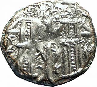 Ivan Alexander Michael Asen Iv 1331ad Rare Silver Coin Jesus Christ I76526