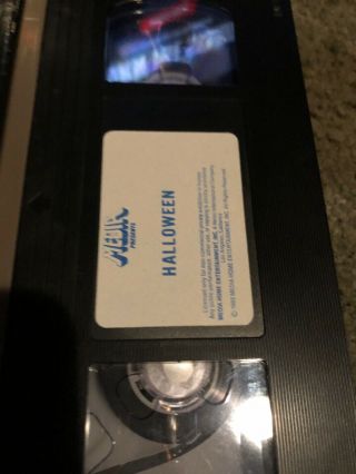 Halloween (VHS,  1981) Rare Media 1981 Carpenter Horror Cult Classic 3