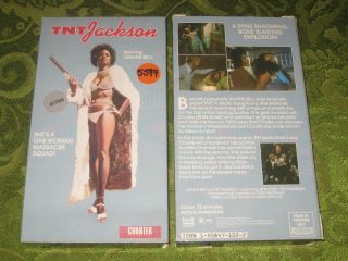 Tnt Jackson Vhs Video Jeanne Bell Rare Movie Not On Dvd