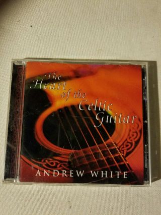 Andrew White - Heart Of Celtic Guitar - Cd - Vgc - Rare (usa Ships)