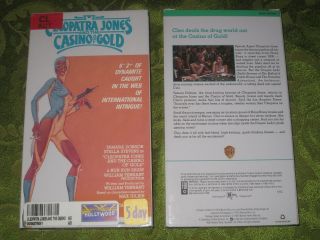 Cleopatra Jones And The Casino Of Gold Vhs Video Rare Movie Not On Dvd