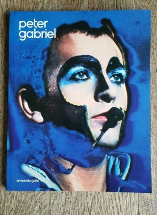 Rare 1986 Peter Gabriel Book Armando Gallo Omnibus Press 0711907838