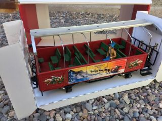 Rare Awesome Lgb 32250 Christmas Open Excursion Car - Buy In Time For X - Mas
