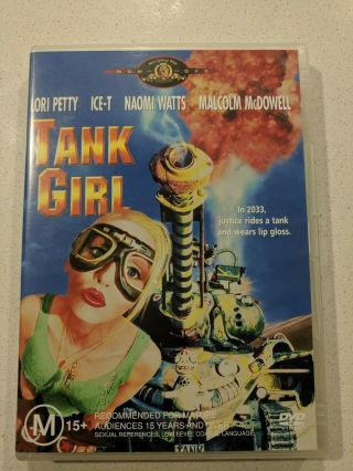 Tank Girl Mgm Rare Oop Dvd - Region 4 - Post