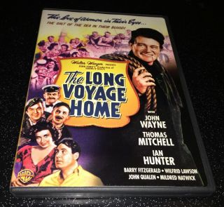 The Long Voyage Home Dvd Rare Oop Region 1 John Wayne Warner Bros