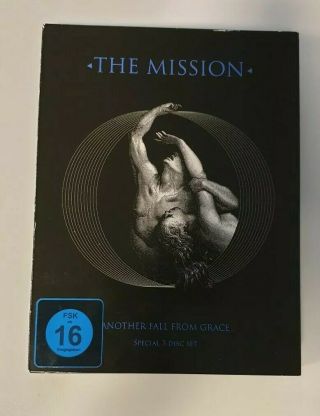 The Mission Another Fall From Grace Deluxe 2cd,  Dvd Box Set Rare Video Footage