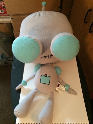 Invader Zim Gir Giant Plush 2002 Extremely Rare Cuddle Pillow 25 "