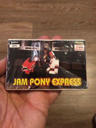 Very Rare Jam Pony Express Cassette Tape Hip Hop Miami Base 90s