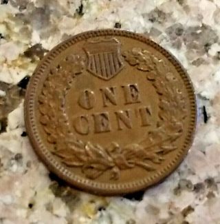 RARE 1886 U.  S INDIAN HEAD PENNY BROWN TYPE 1 CLEAR SHARP DETAILS N/R 2