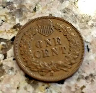 RARE 1886 U.  S INDIAN HEAD PENNY BROWN TYPE 1 CLEAR SHARP DETAILS N/R 6