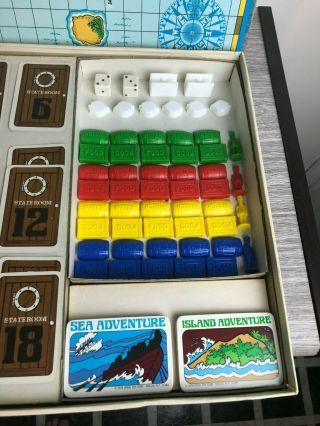 RARE 1976 Sinking Of Titanic Board Game,  Ideal (Complete minus instructions) 2