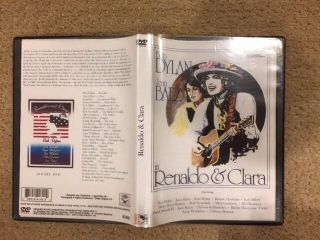 Bob Dylan Renaldo & Clara 2 Dvd Set 4 Hour Uncut Rare And