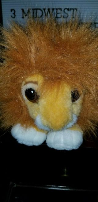 Rare Disney The Lion King Simba Growing Up Changing Mane Plush Toy Stuffed 1994