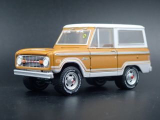 1977 77 Ford Bronco Ranger Rare 1:64 Scale Collectible Diorama Diecast Model Car