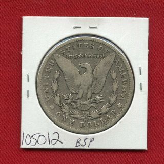 1890 CC Morgan SILVER Dollar 105012 Good Detail Coin US Rare KEY Date 2