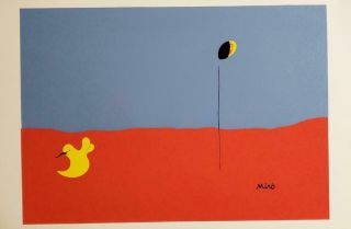 A Rare Miro Joan,  Lithograph Signed In The Plate