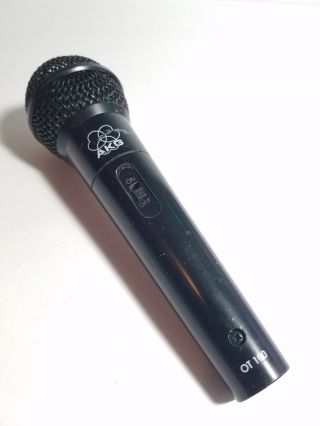 Akg Ot 100 Dynamic Microphone Dj Singing Mic Pa System Vintage Made Austria Rare
