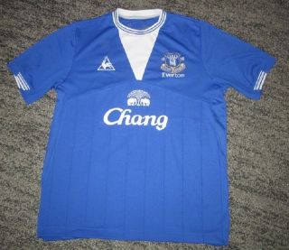 Rare Everton 2009 - 2010 Home Shirt Jersey - Adult L