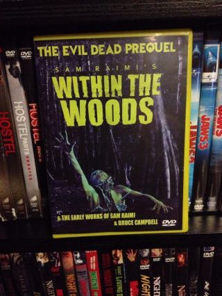 Within The Woods,  Sam Raimi Short Films On Dvd Evil Dead Rare 1979