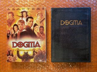 Dogma (dvd,  2001,  2 - Disc,  Special Edition) Us Ntsc - Rare Oop,  Insert,  Slip Cover