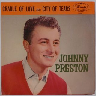 Johnny Preston: Cradle Of Love Rare Promo Only Rockabilly Ps 45