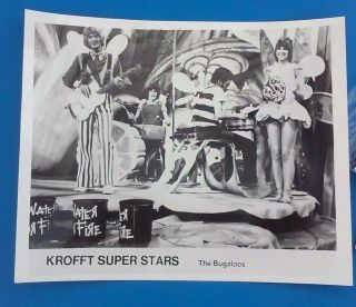 Rare Press Photo Krofft Stars The Bugaloos By Sid And Marty Krofft
