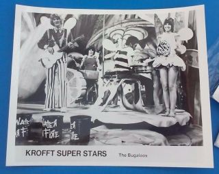 RARE Press Photo KROFFT STARS The Bugaloos by Sid and Marty Krofft 2