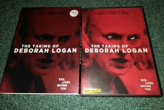 Taking Of Deborah Logan (dvd,  2014) Rare