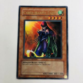 Yugioh Cyber Harpie Lady Sp1 - En001 Ultra Rare Limited Edition 80316585
