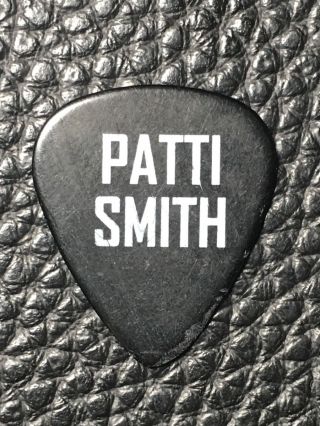 Patti Smith - Real Custom Tour Guitar Pick - Stage - Rare