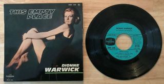 Rare French Ep Dionne Warwick This Empty Place