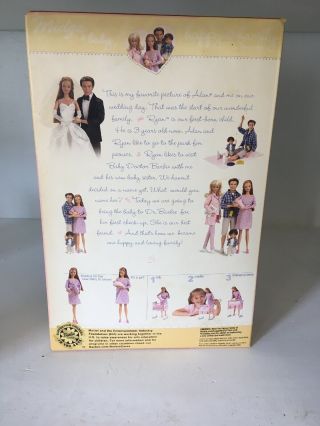 Happy Family Midge & Baby Pregnant Barbie Doll 56663 Rare 2002 Mattel MIB NRFB 3