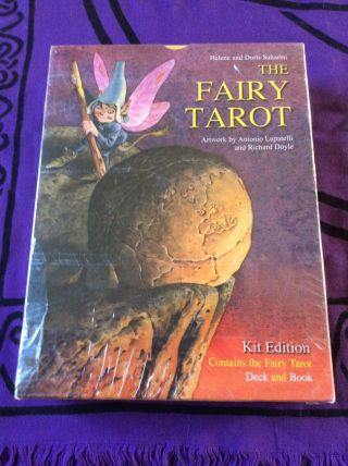 Rare 2004 The Fairy Tarot Kit Oop Factory