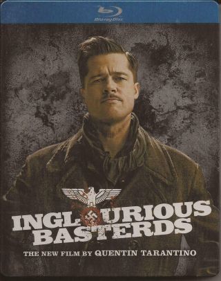 Inglourious Basterds Blu - Ray Steelbook Very Rare Oop Canada Inglorious Bastards