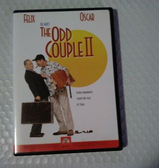 The Odd Couple Ii (1998) Dvd Oop Rare (paramount,  1998) Matthau Lemmon