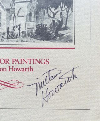 VERY RARE SIGNED 1980 St.  Petersburg ' s Historic Suite: Paintings,  Milton Howarth 2