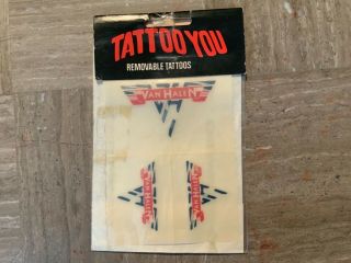 Rare Still Van Halen Tattoo You Tattoos 1st Album - Uk Import