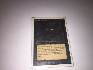 Mtg - Word Of Command Unlimited Hp Black Rare Magic Mtg Card,
