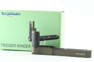 [rare In Box] Voigtlander Trigger Winder Olive Bessa T/r From Japan 68